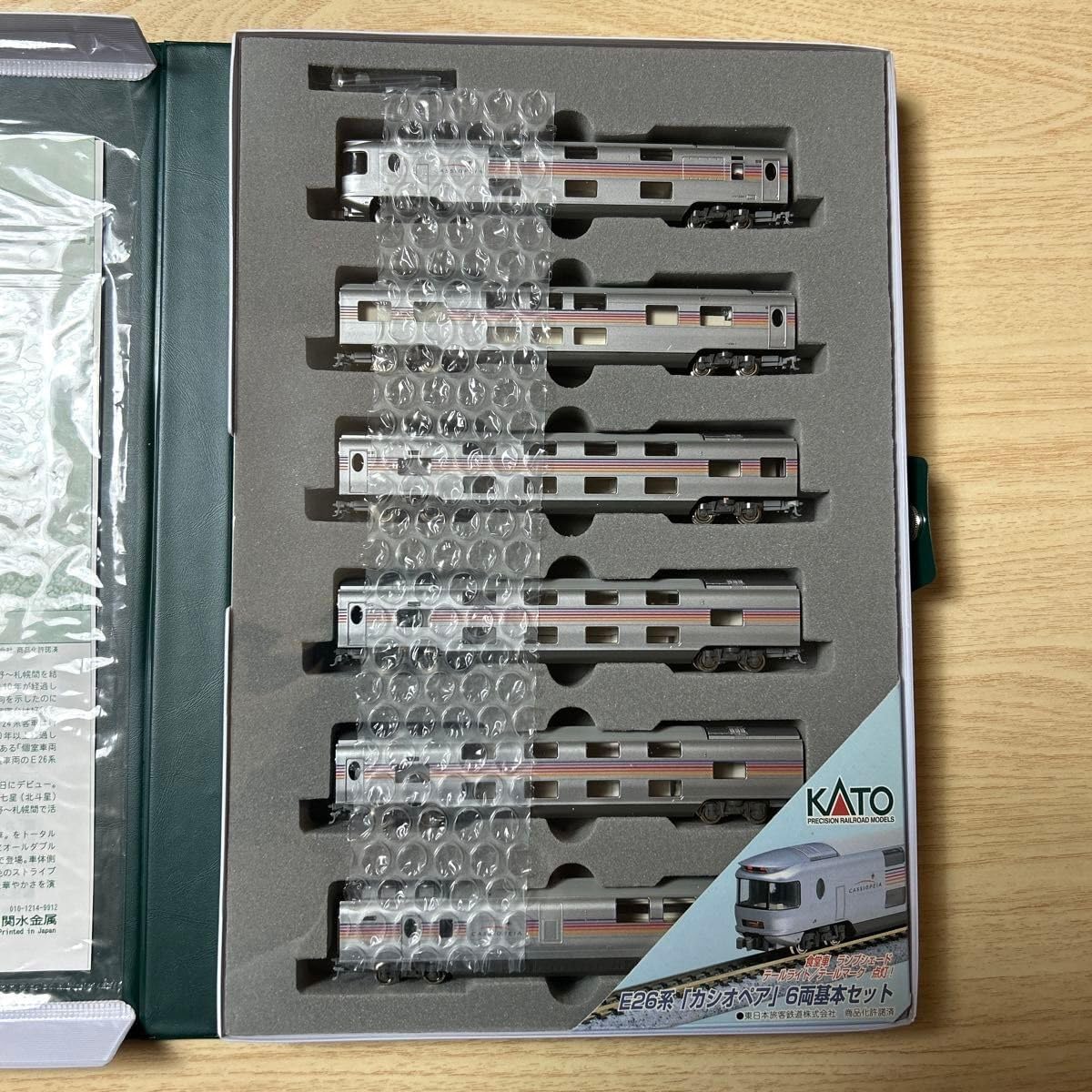 ◇入荷情報◇ KATO 10-399 E26系 カシオペア 基本6両セット 車両良好